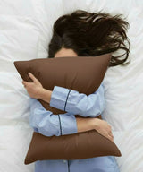 Pillowcase | Chocolate Brown Color  | Pack of 2