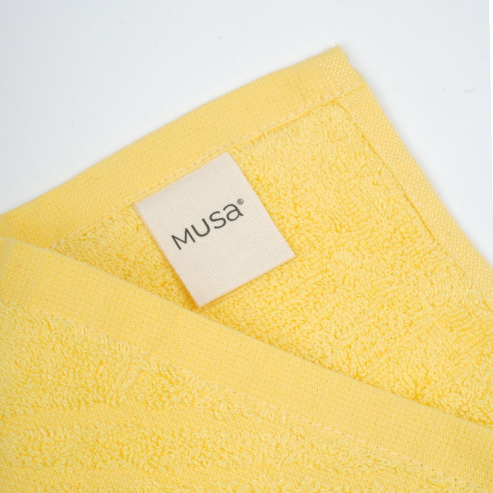 BananaFern 400 GSM Face Towel | 30 x 30 cm | Pack of 2