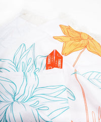 Sunlit Bloom Bath Towel + Banana Desert Rose Hair Towel Combo