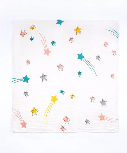4 Layers Bamboo Baby Swaddle |  75 x 75 cm | 330 GSM