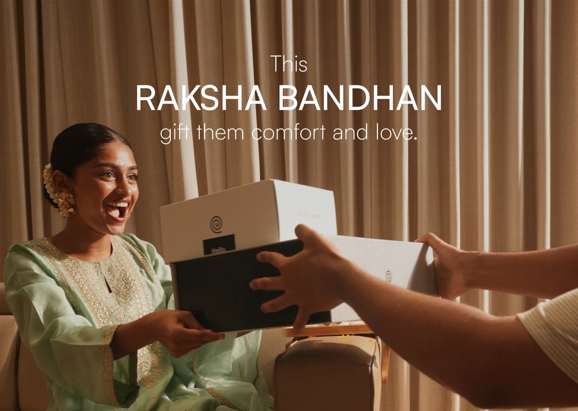 A Doctor Towels gift being received