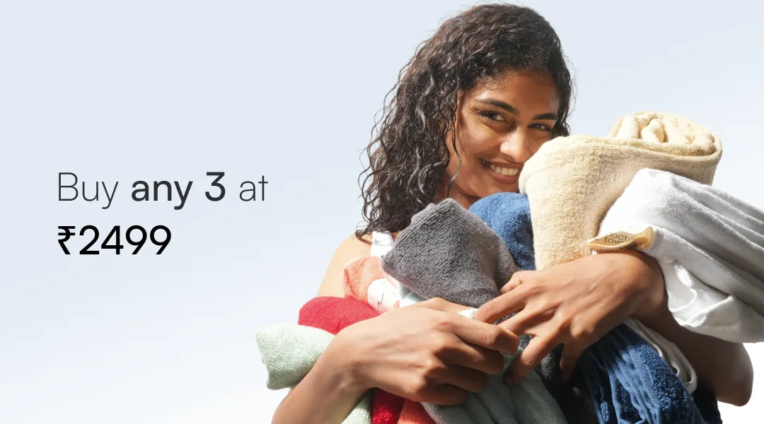 Buy 3 at ₹2,499 Doctor Towels bundle offer